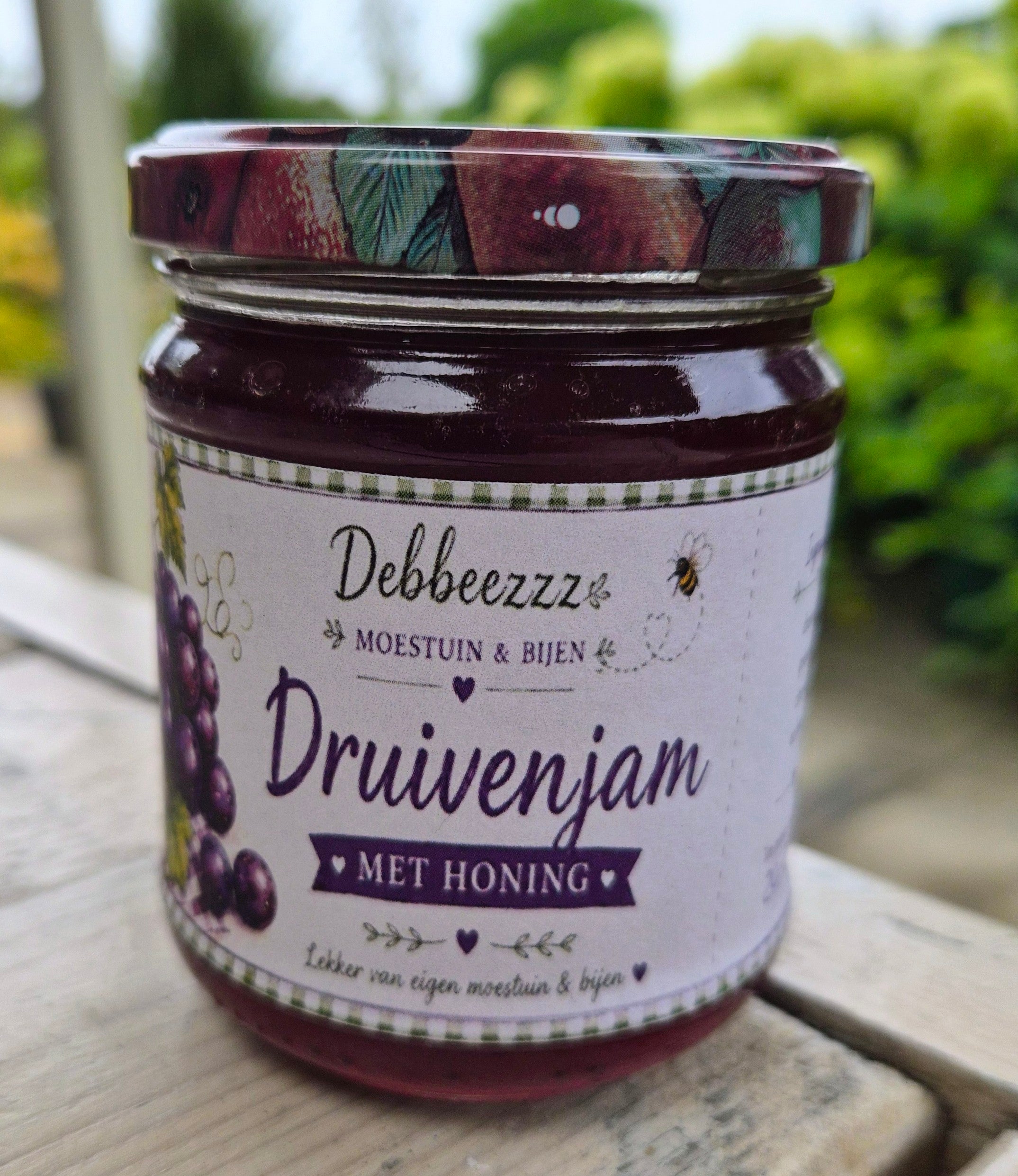 Druivenjam met honing -klein