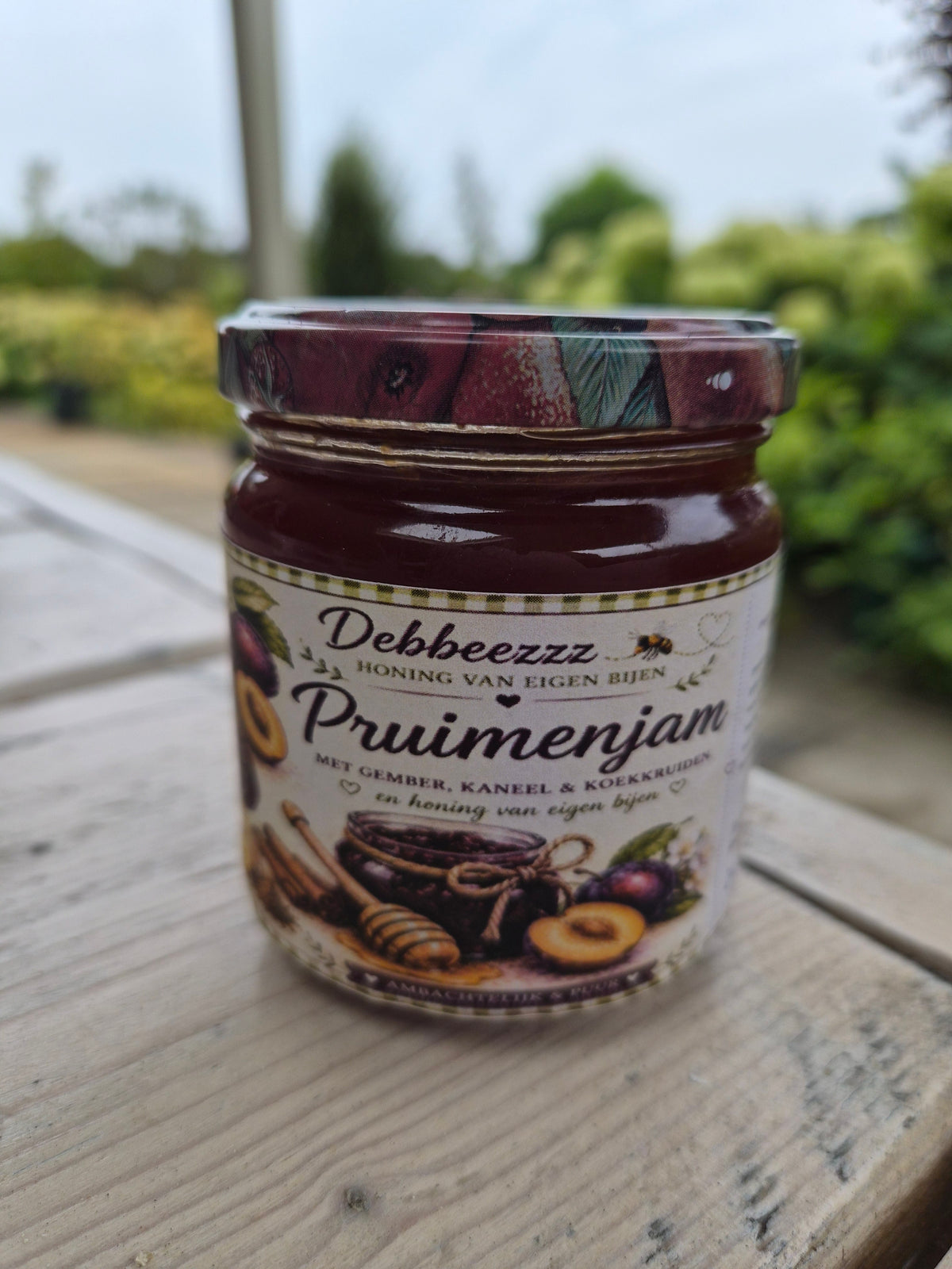 Pruimenjam met honing en koekkruiden -klein