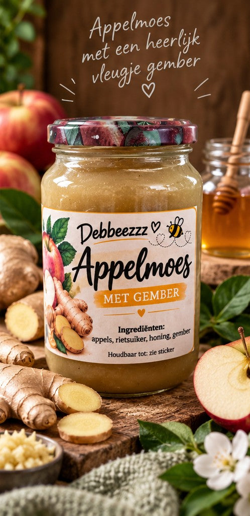 Appelmoes met gember