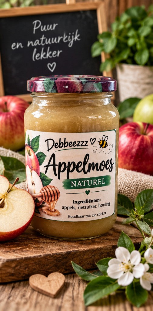Appelmoes met honing