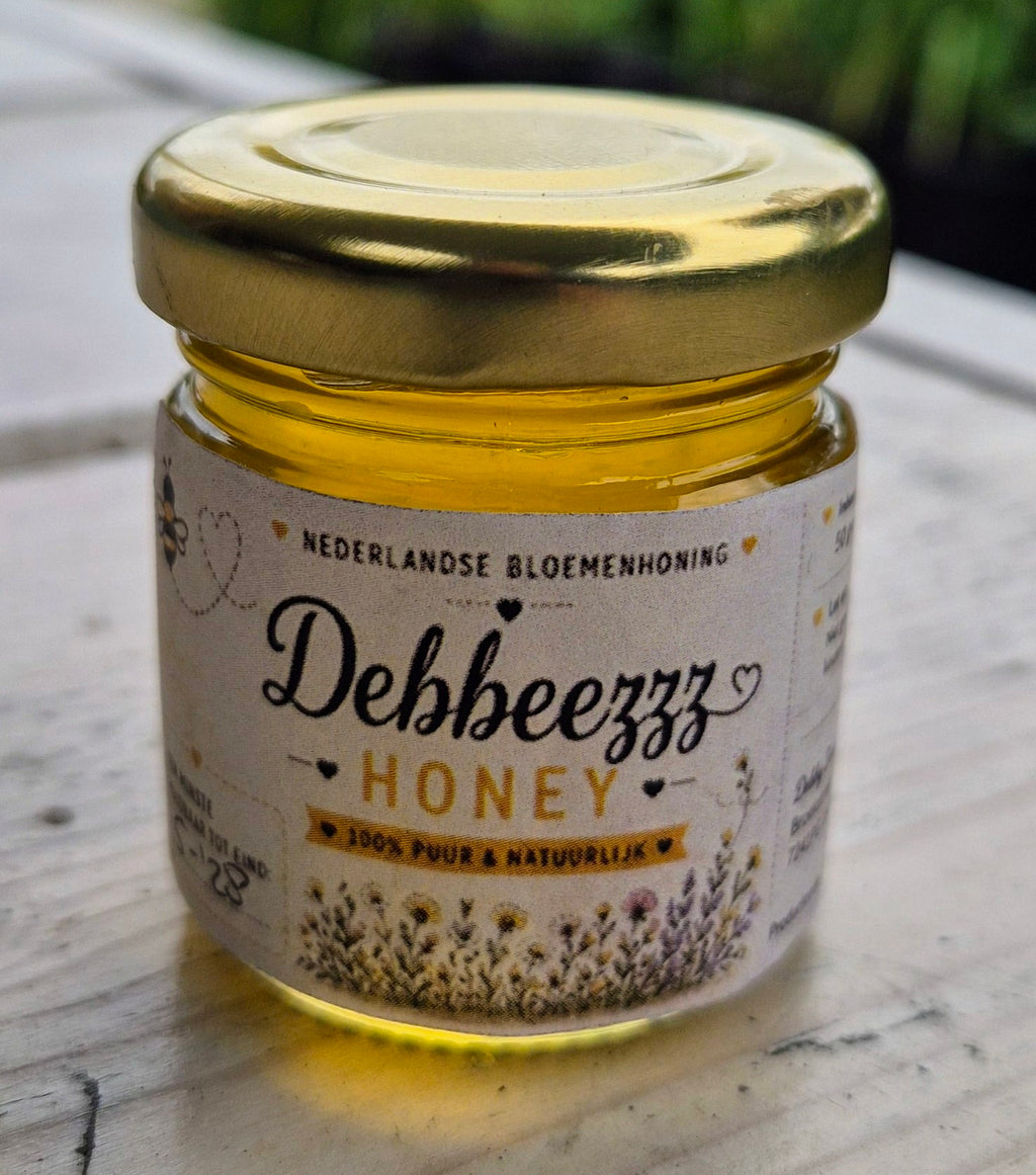 Debbeezzz Bloemenhoning 50 gram