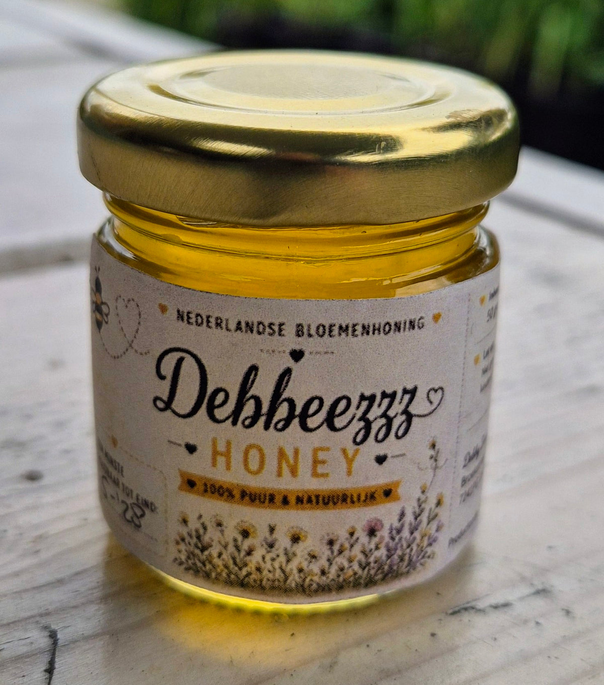 Debbeezzz Bloemenhoning 50 gram