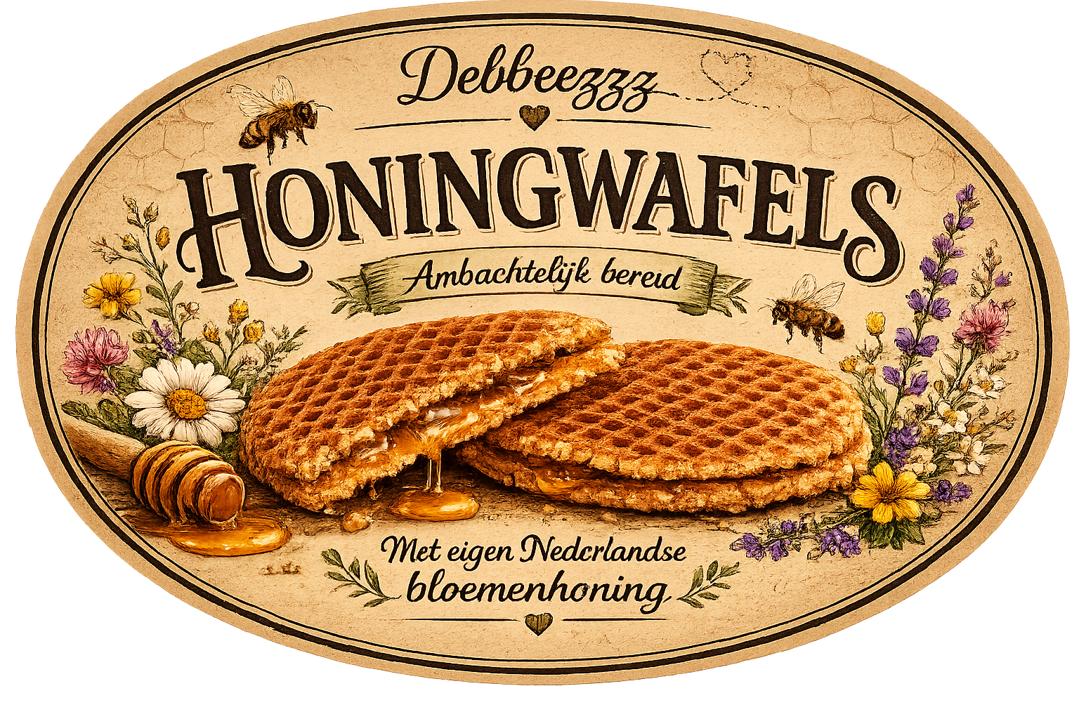 Ambachtelijke Honingwafels